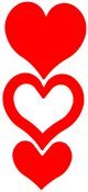 Sticker - Heart-Shaped (10-pack)