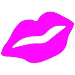 Sticker - Kiss-Shaped (10-pack)