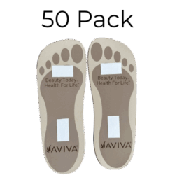 Disposable adhesive feet pads (50 Pack)