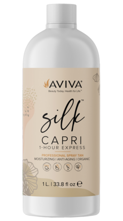 Capri Silk Rapid Tan 17.2% DHA (4oz & 1 Liter)