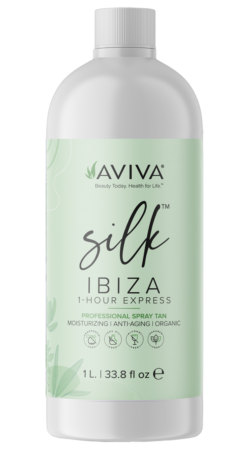Ibiza Silk Rapid Tan 17.2% DHA (4oz & 1 Liter)