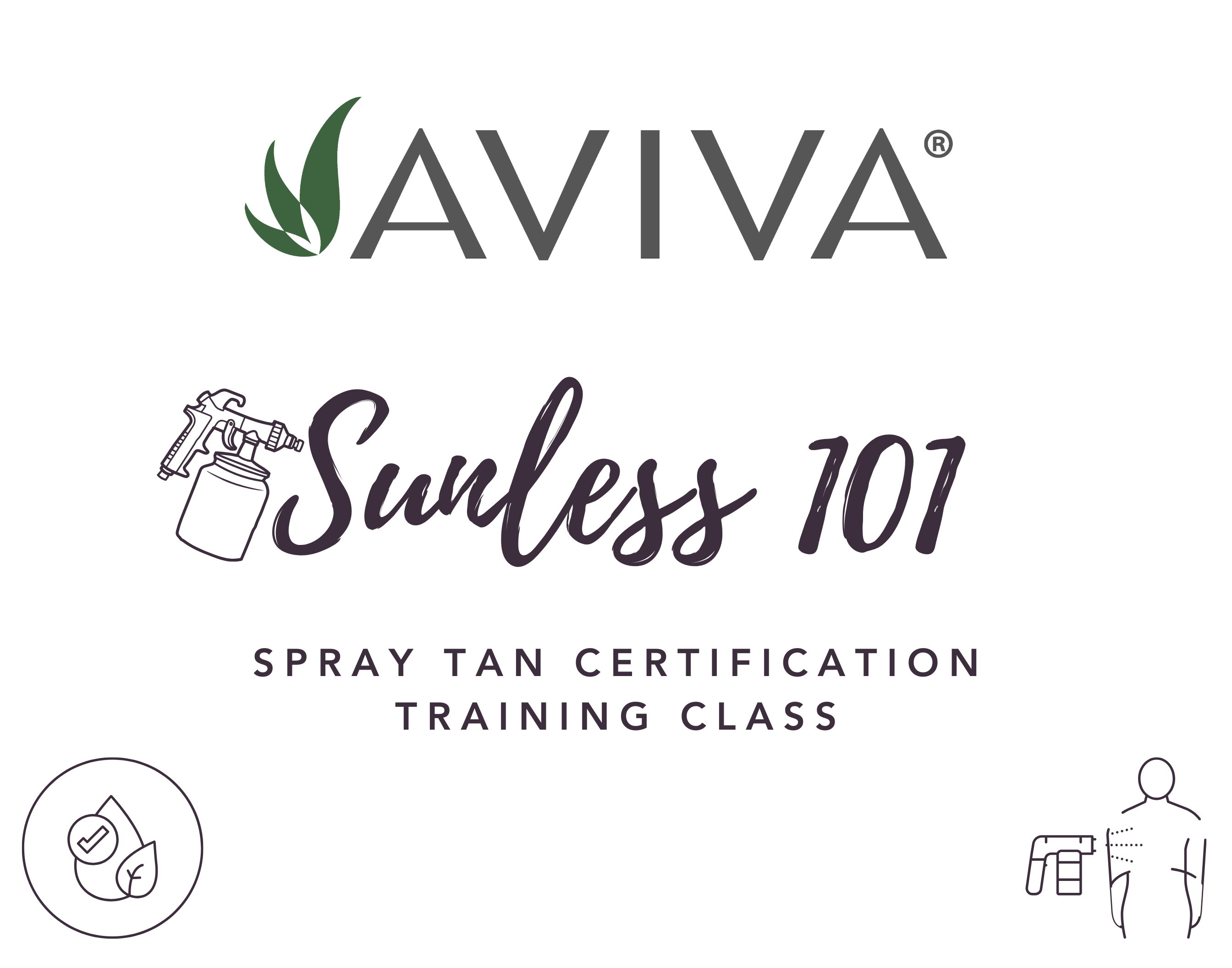 Train with the world’s longest running spray tan academy - Aviva Labs