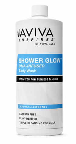 Shower Glow Body Wash Liter Size With Pump (Backbar Liter)