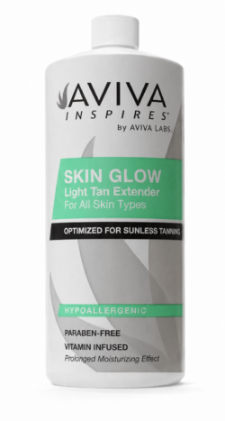 Skin Glow Light Tan Extender Liter Size With Pump (Backbar Liter)